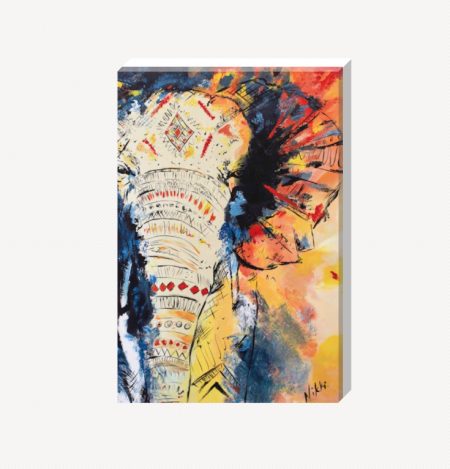 Indian Elephant canvas print