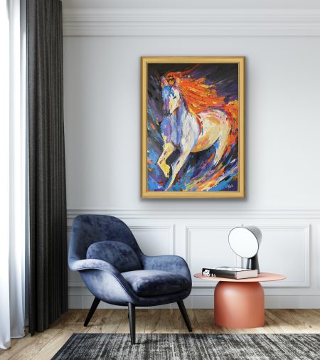 "Majestic Horse" Original Painting - Image 6